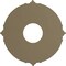 Ekena Millwork Attica Ceiling Medallion (Fits Canopies up to 3 1/2"), Hand-Painted Rust, 12 3/4"OD x 4"ID x 1/2"P CM12ATRUS - alternate 3